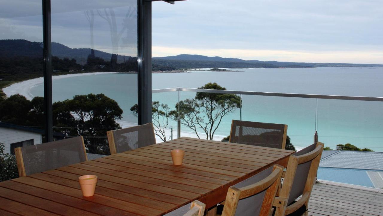 Sea Eagle Cottage Amazing Views Of Bay Of Fires Binalong Bay Exterior photo