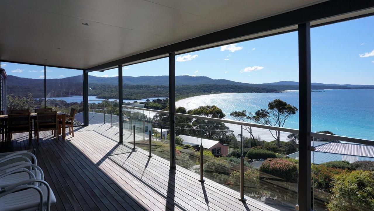 Sea Eagle Cottage Amazing Views Of Bay Of Fires Binalong Bay Exterior photo