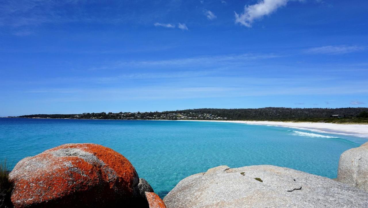Sea Eagle Cottage Amazing Views Of Bay Of Fires Binalong Bay Exterior photo